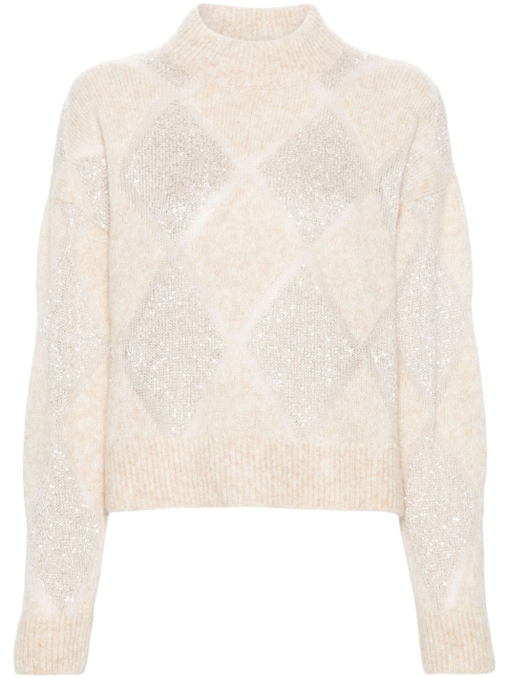 Brunello Cucinelli Sweaters Beige Wool