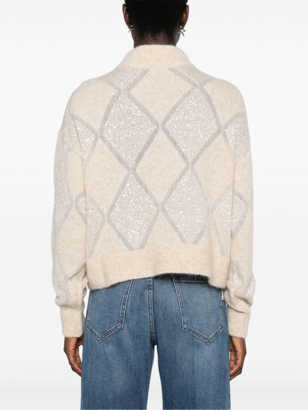 Brunello Cucinelli Sweaters Beige Wool