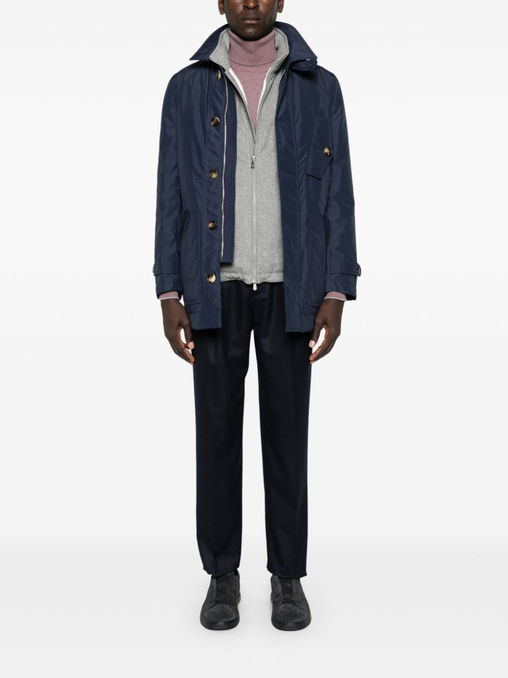 Brunello Cucinelli Trousers Blu Lining: Viscose