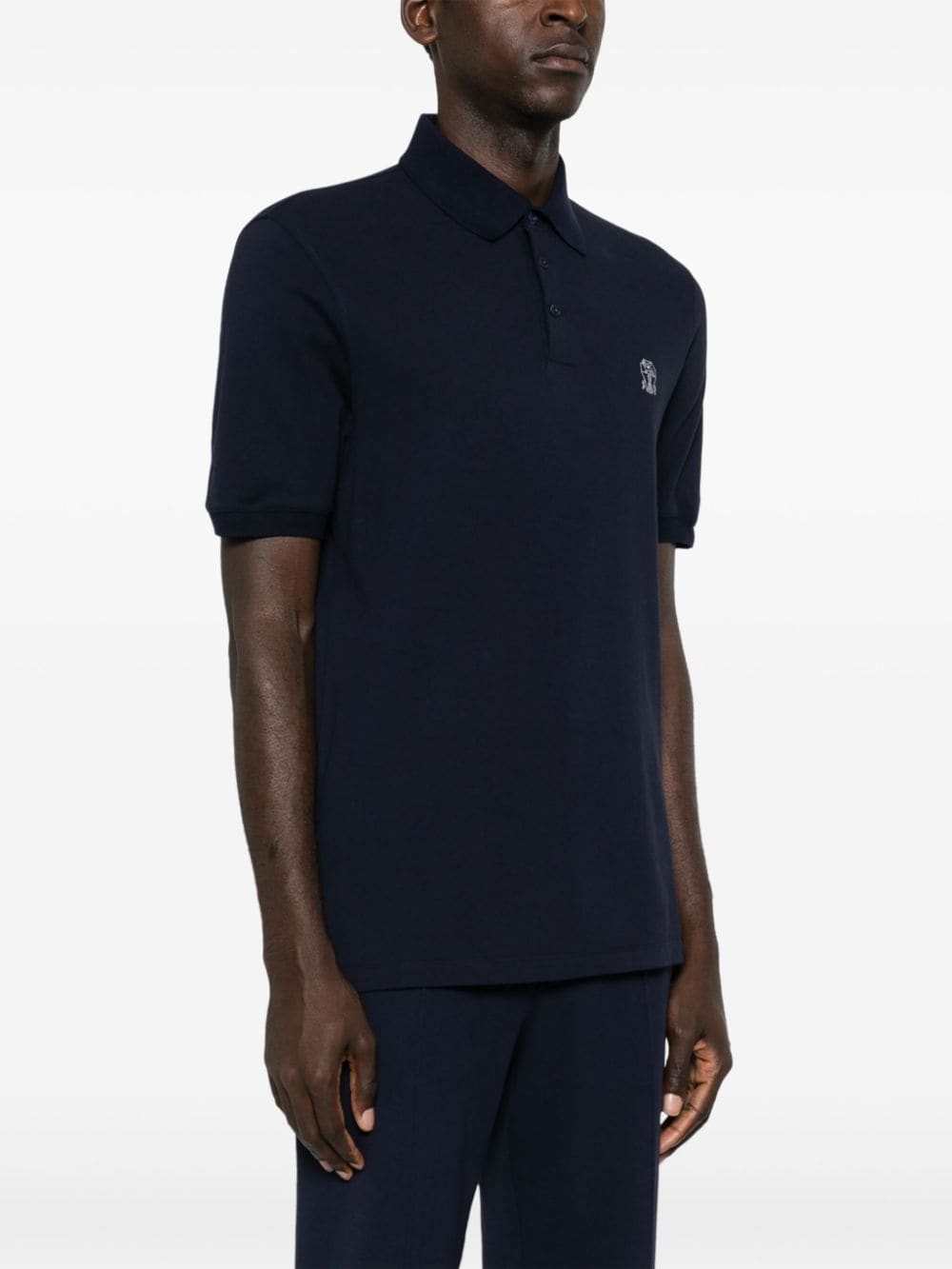 Brunello Cucinelli T-Shirts And Polos Blu Cotton