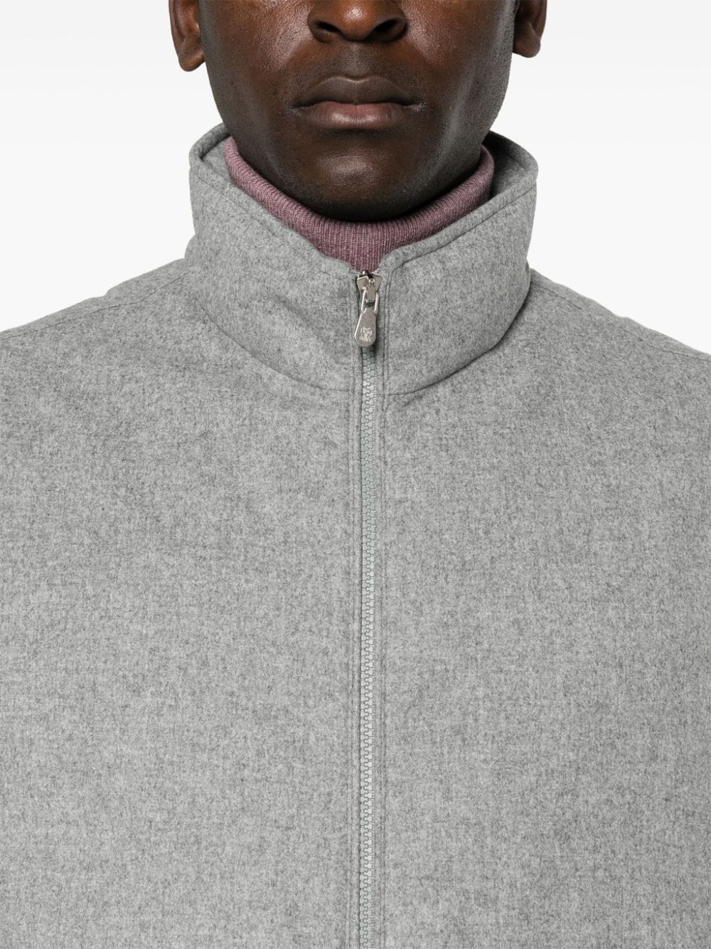 Brunello Cucinelli Jackets Grigio Chiaro Lining: Nylon Outer: Wool
