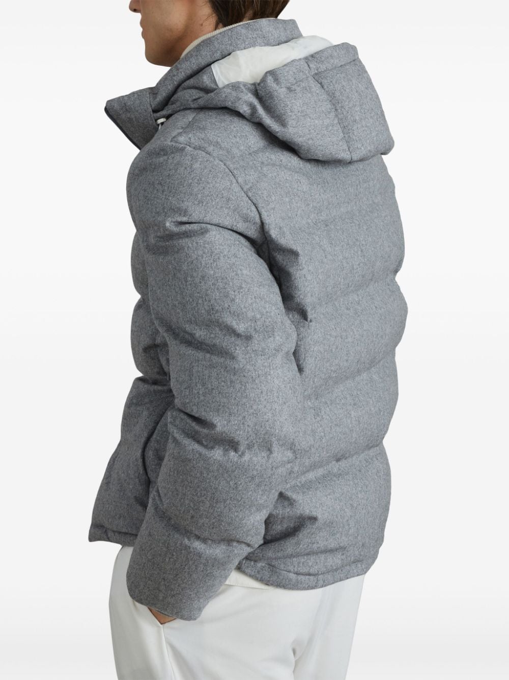 Brunello Cucinelli Coats Beige Wool