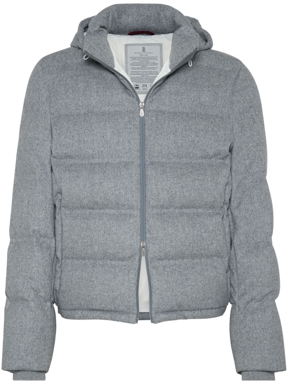 Brunello Cucinelli Coats Beige Wool