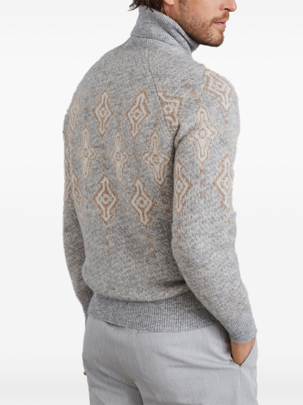 Brunello Cucinelli Sweaters Grigio Alpaca
