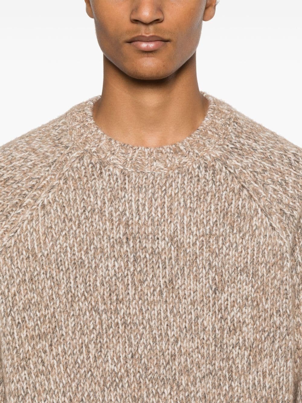 Brunello Cucinelli Sweaters Marrone Alpaca Wool