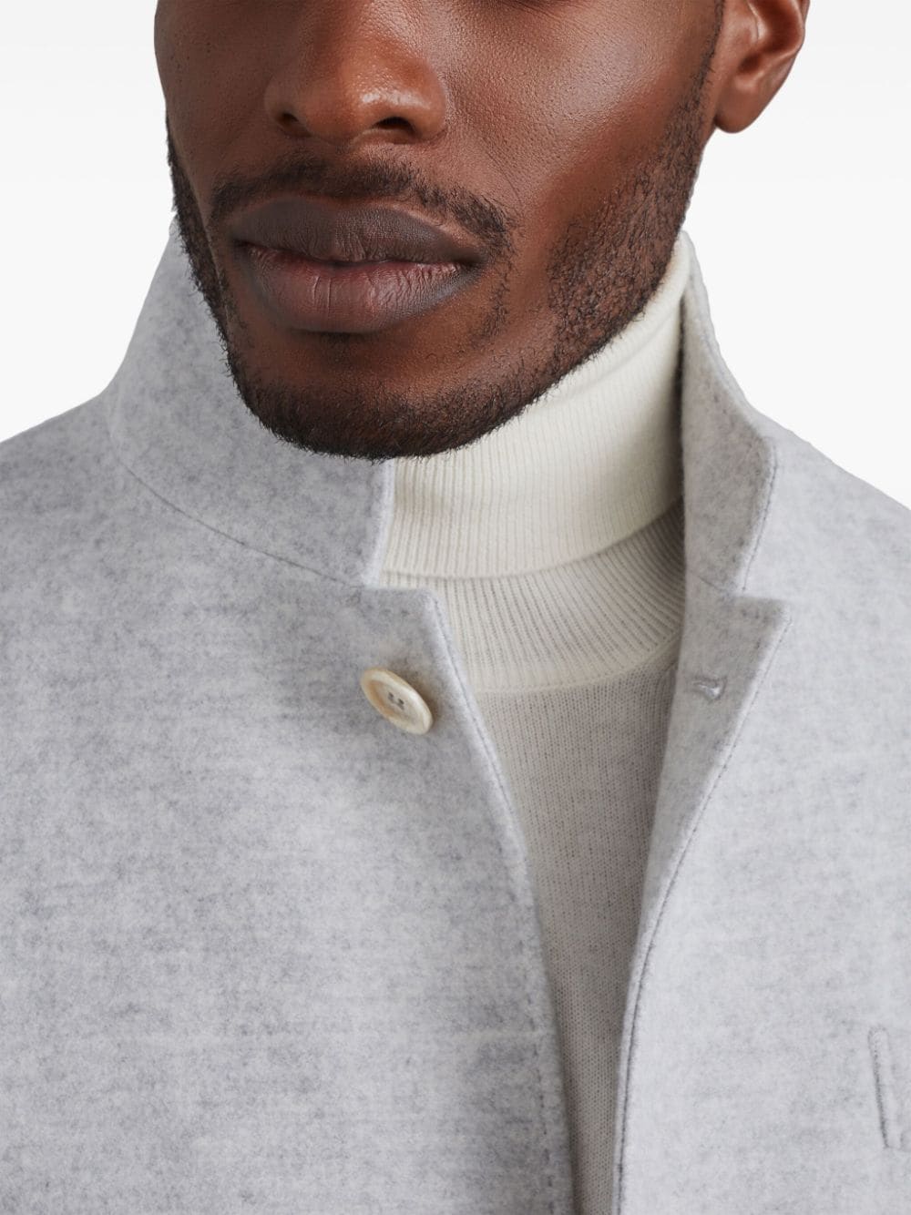 Brunello Cucinelli Jackets Grigio Lining: Cupro
