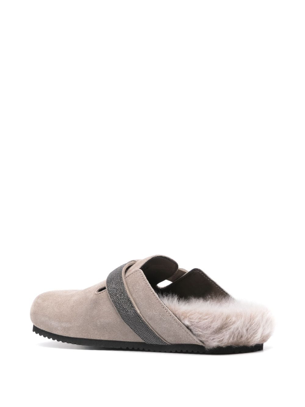 Brunello Cucinelli Sandals Grigio Lining: Suede Sole: Rubber