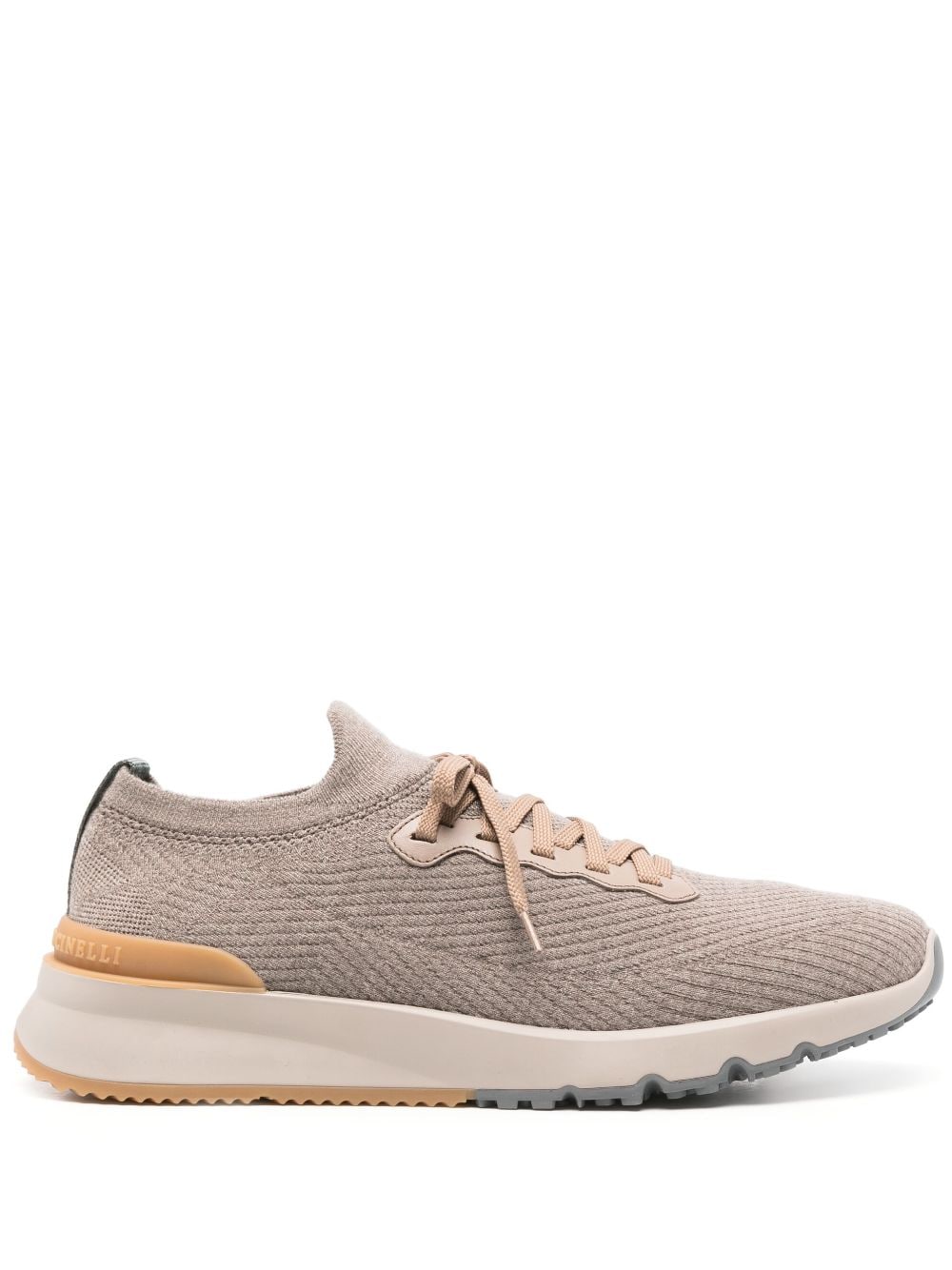 Brunello Cucinelli Sneakers Tortora Wool