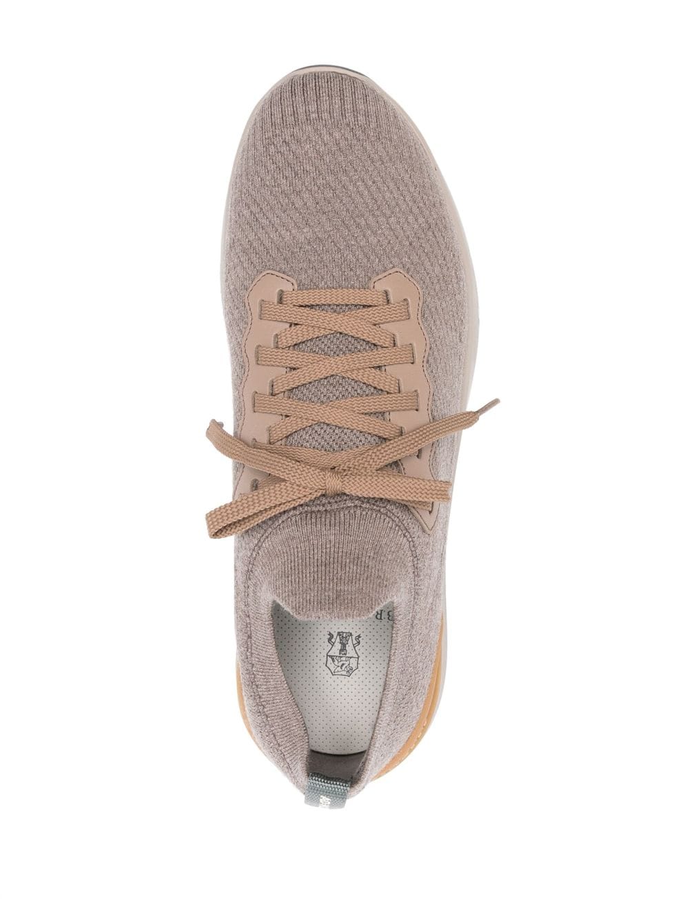 Brunello Cucinelli Sneakers Tortora Wool