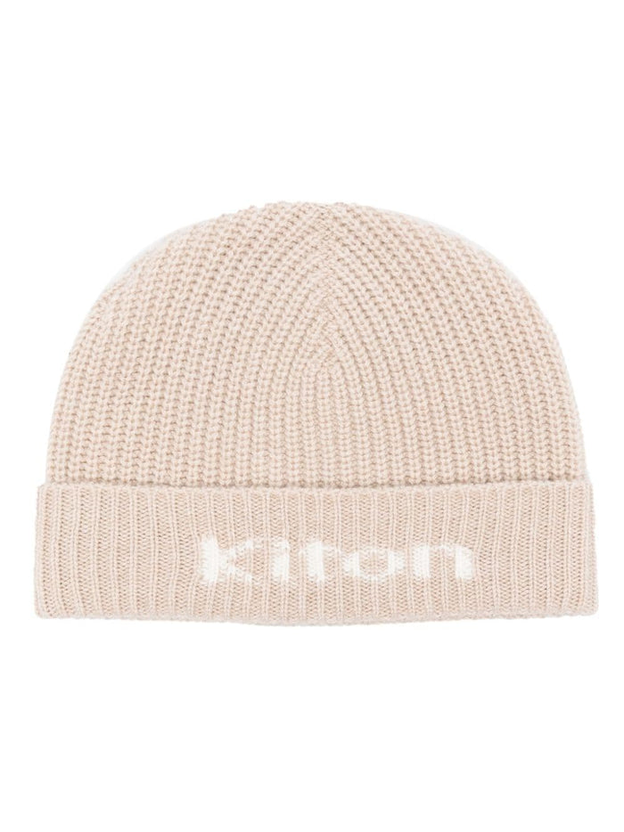 Kiton Hats White Cashmere