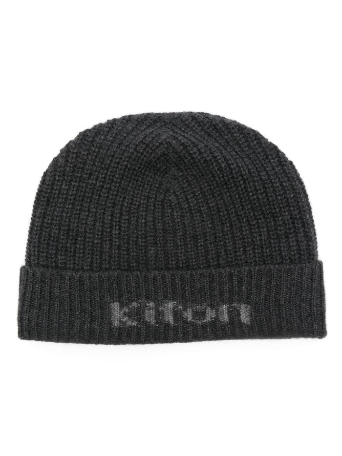 Kiton Hats Black Cashmere