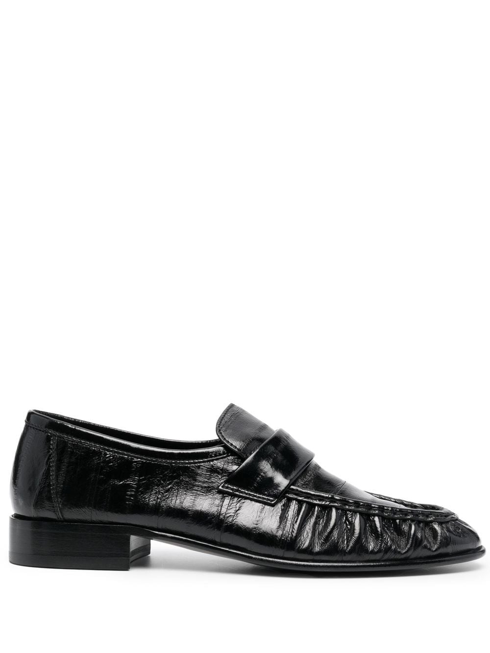 The Row Capsule Flat Shoes Black