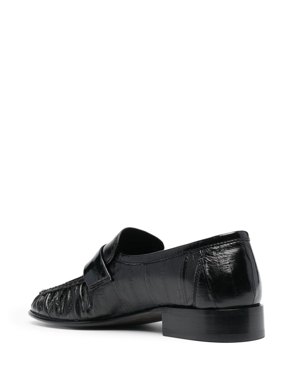 The Row Capsule Flat Shoes Black