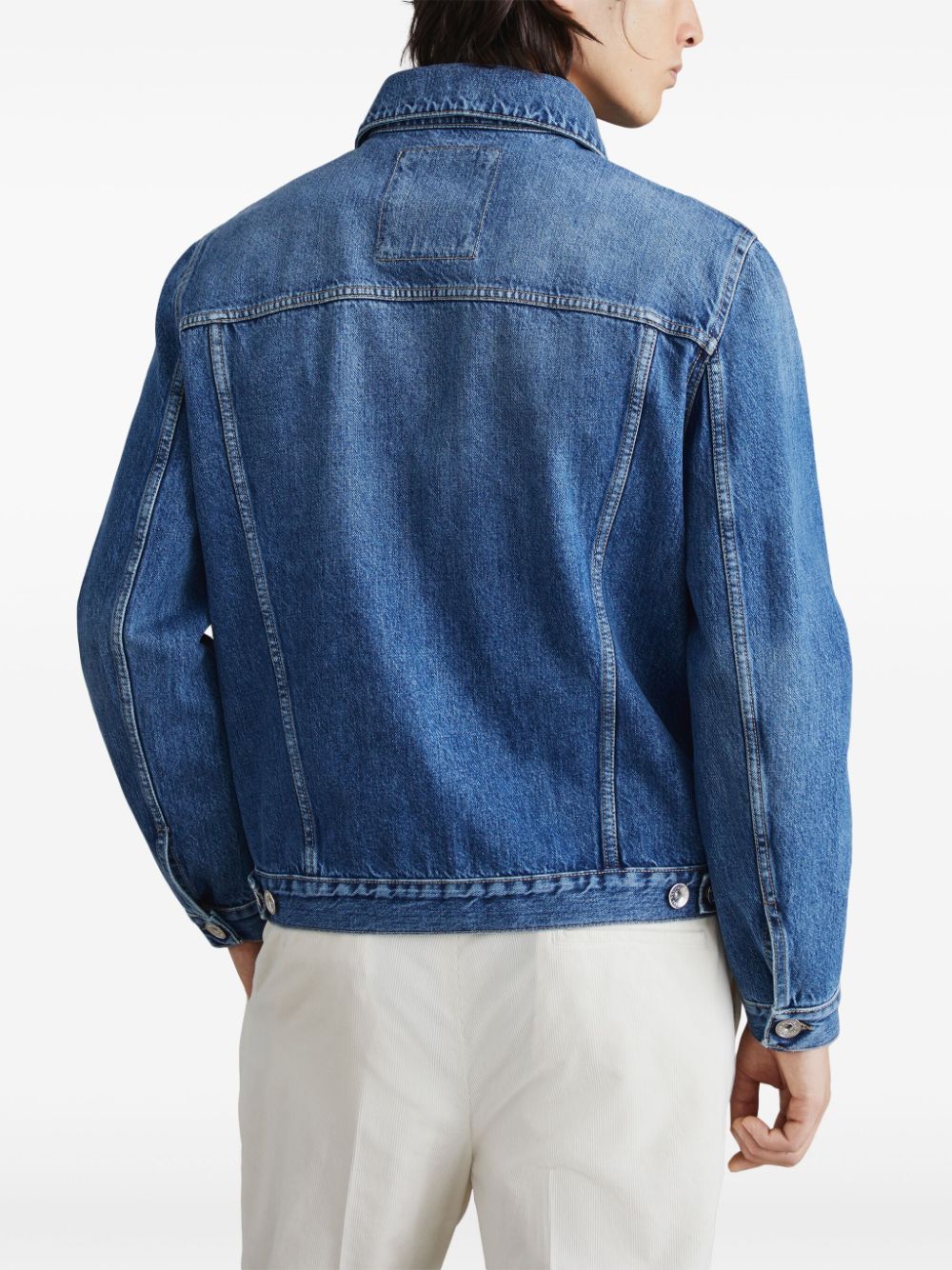 Brunello Cucinelli Coats Blu Fabric