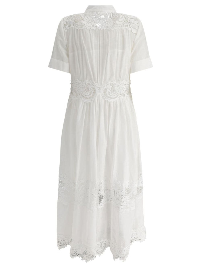 Zimmermann Dresses White Cotton