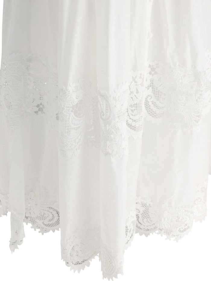 Zimmermann Dresses White Cotton