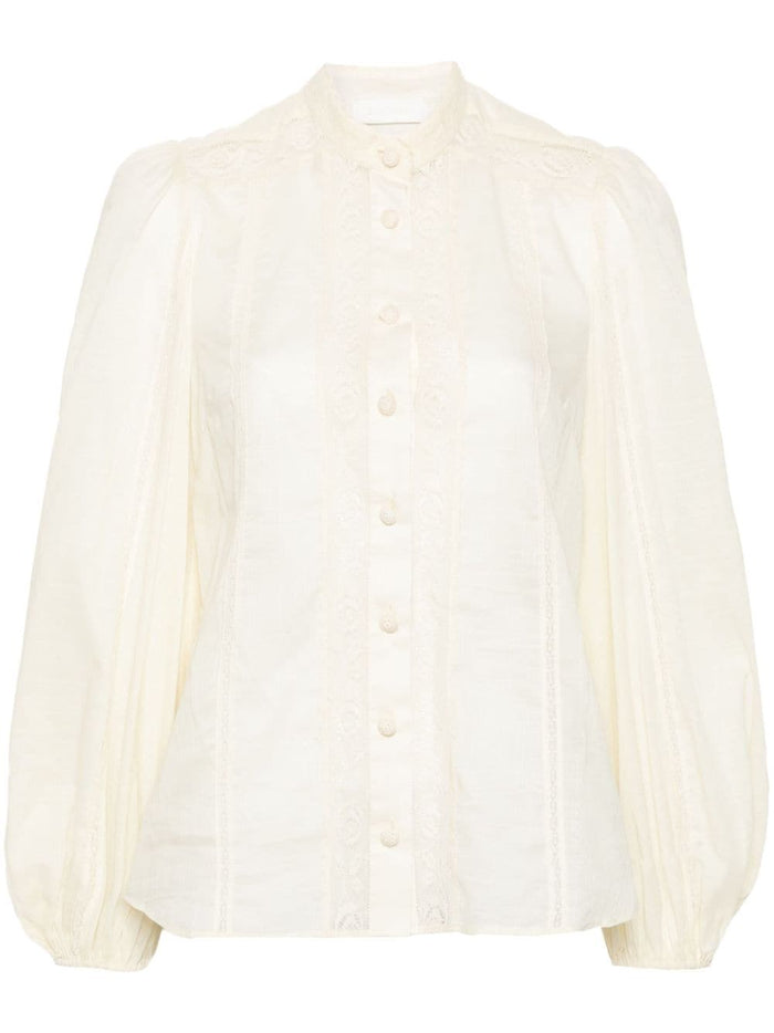Zimmermann Shirts Beige Cotton
