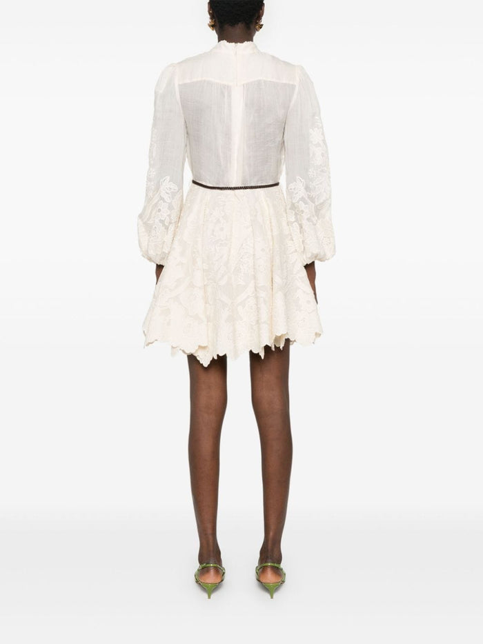 Zimmermann Dresses Beige Outer: Linen/flax