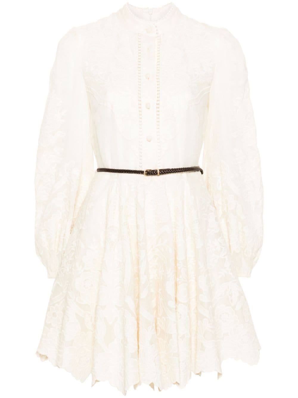 Zimmermann Dresses Beige Outer: Linen/flax