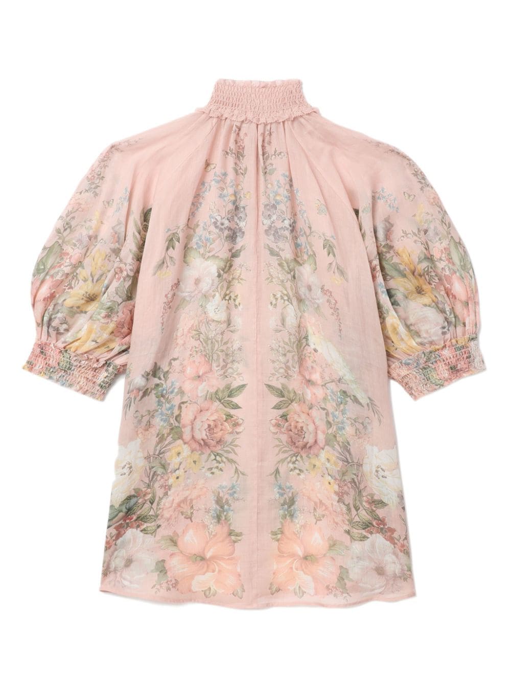 Zimmermann Shirts Pink Ramie