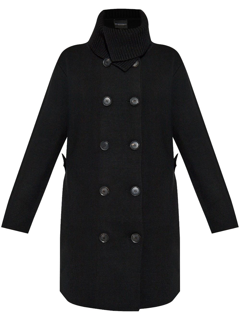 Emporio Armani Coats Nero Acrylic