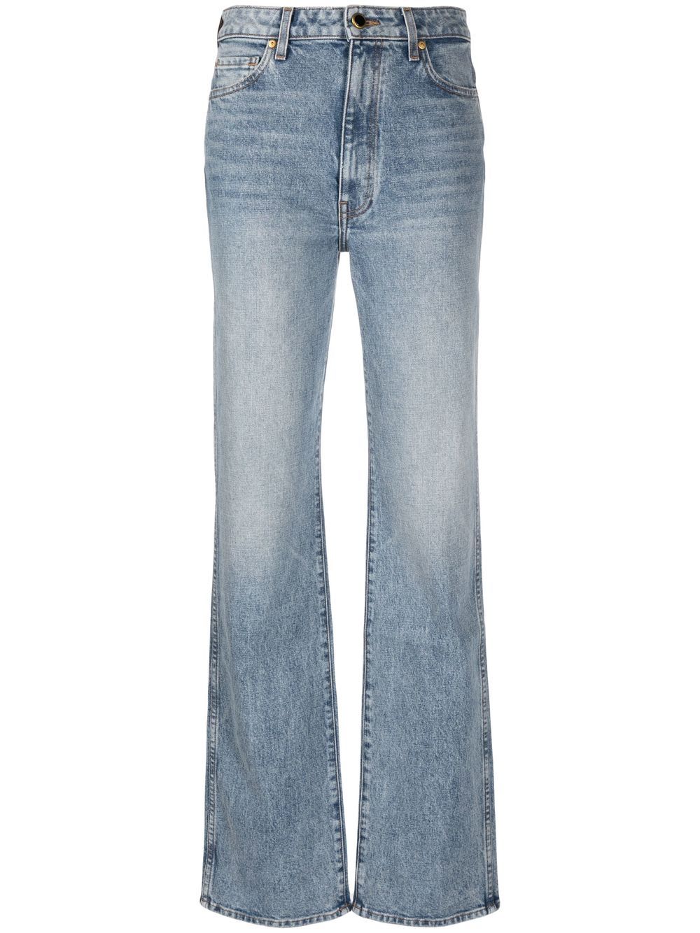 Khaite Jeans Clear Blue Cotton