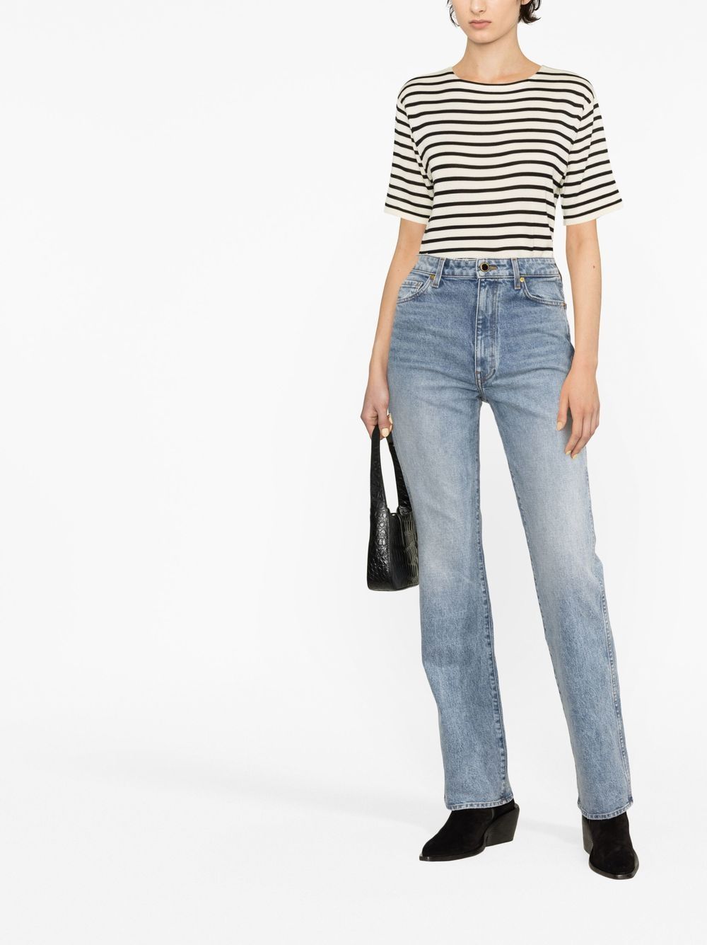 Khaite Jeans Clear Blue Cotton