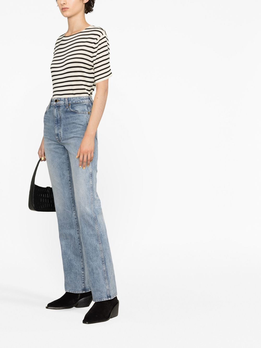 Khaite Jeans Clear Blue Cotton