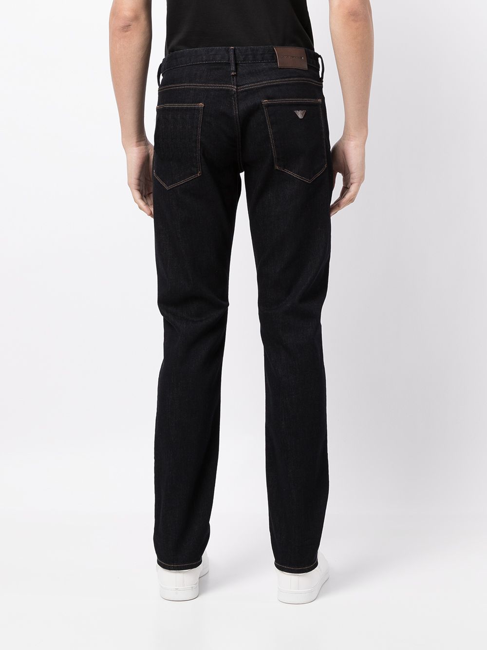 Emporio Armani Jeans Blu Scuro Outer: Cotton