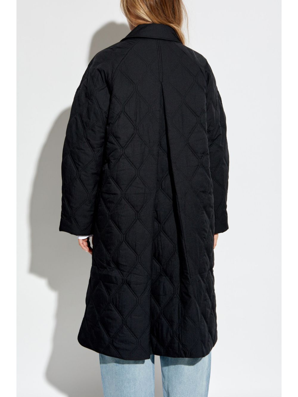Ganni Coats Black