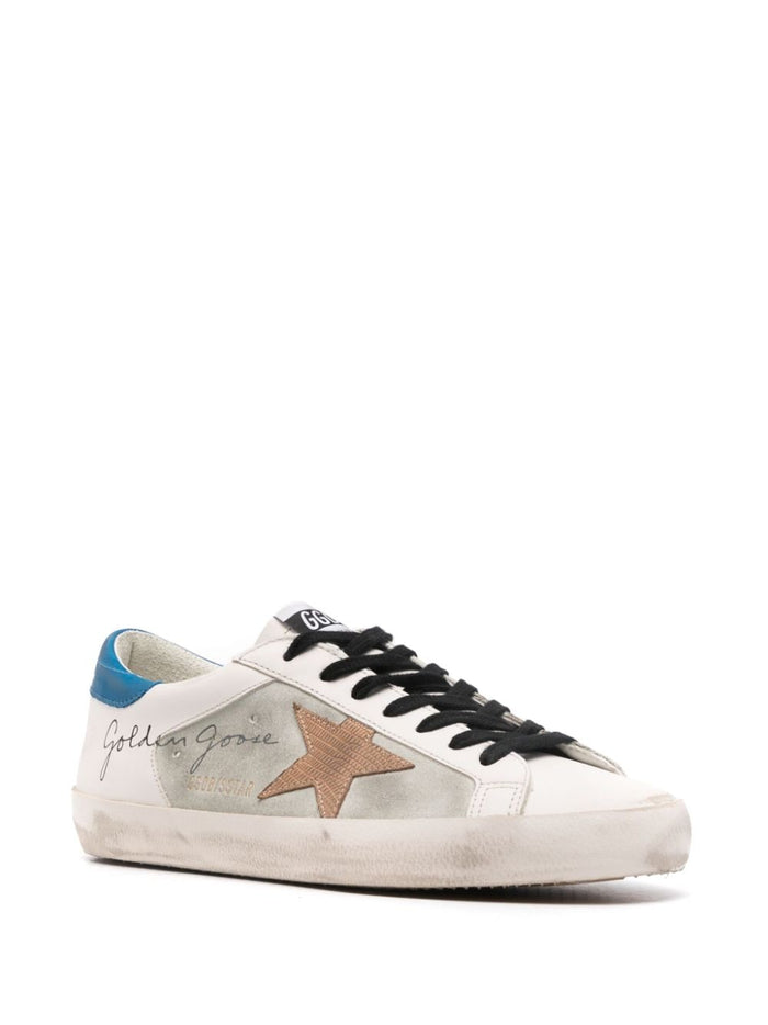 Golden Goose Sneakers Blue Outer: Calf Leather