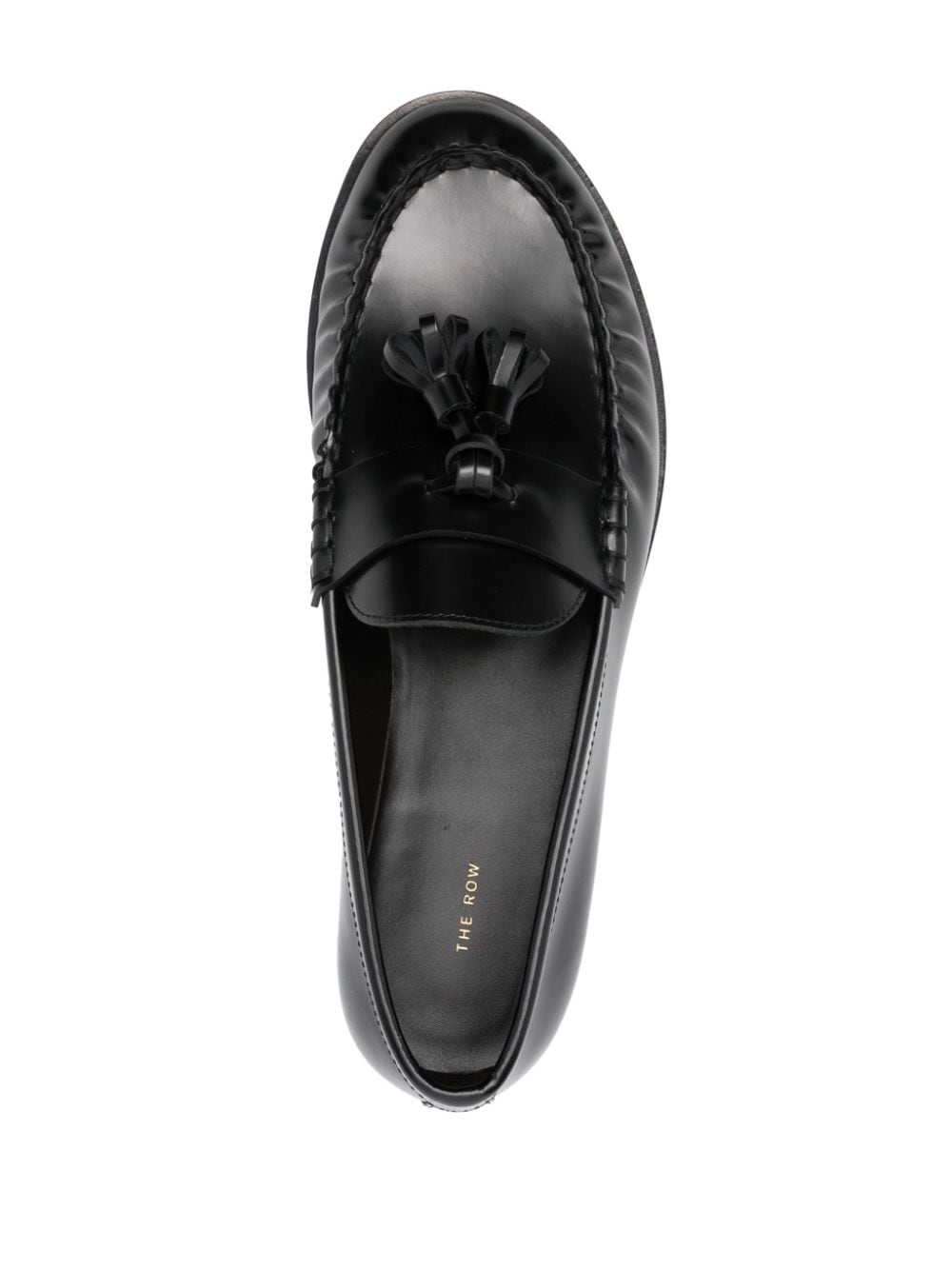 The Row Flat Shoes Black Polyester