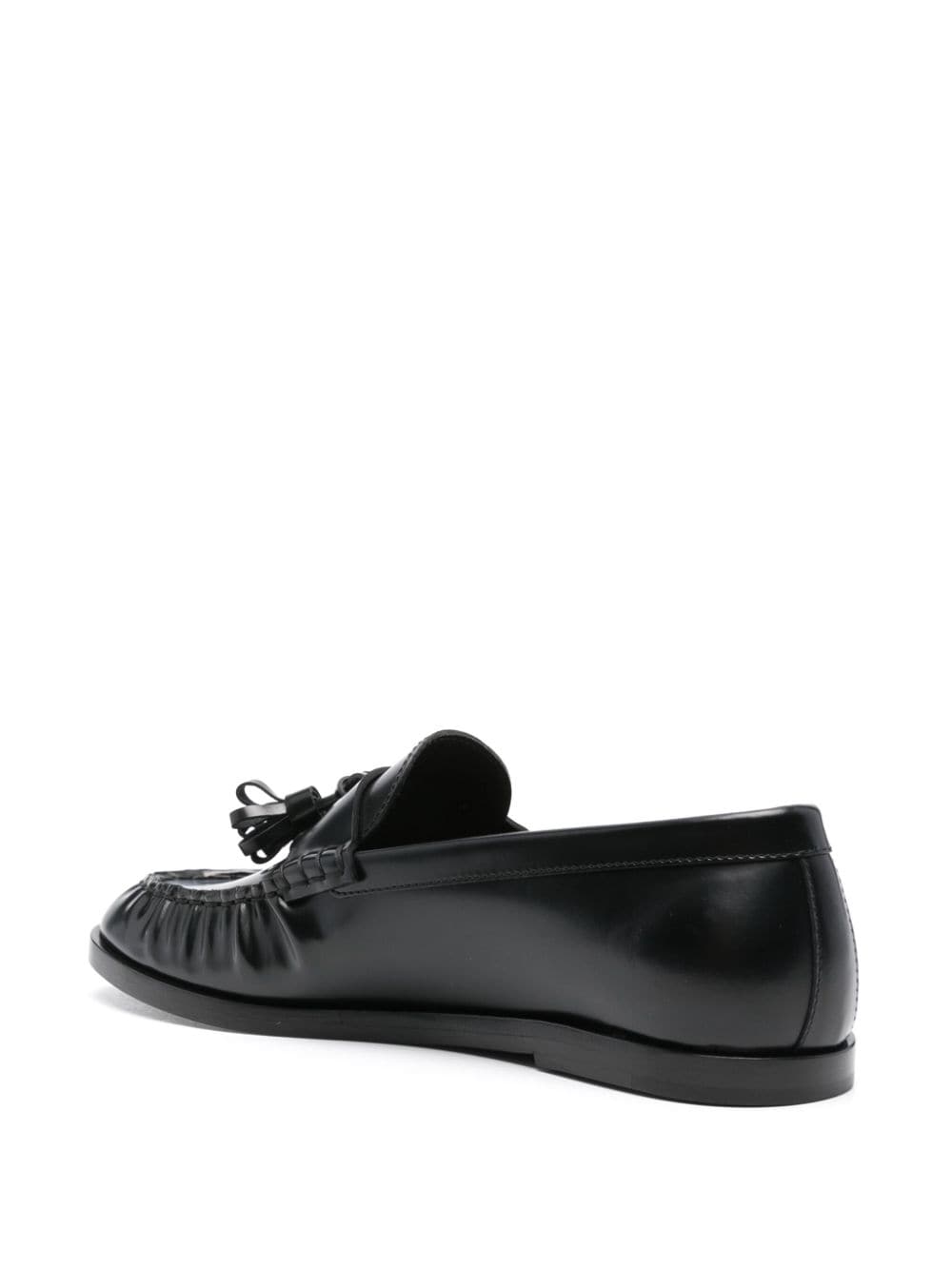 The Row Flat Shoes Black Polyester