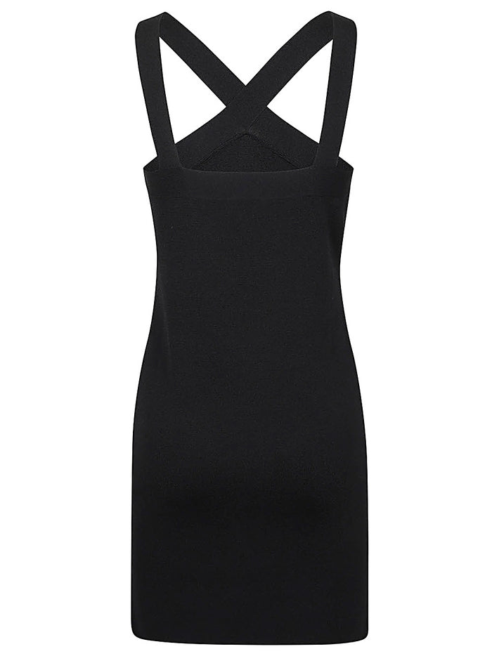Parosh Dresses Black Viscose Polyamide