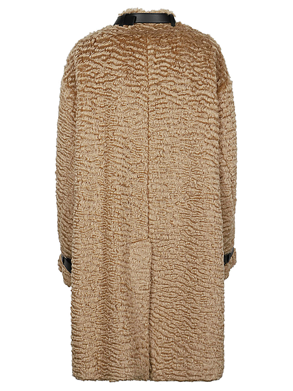 Jil Sander Coats Beige Outer: Mohair