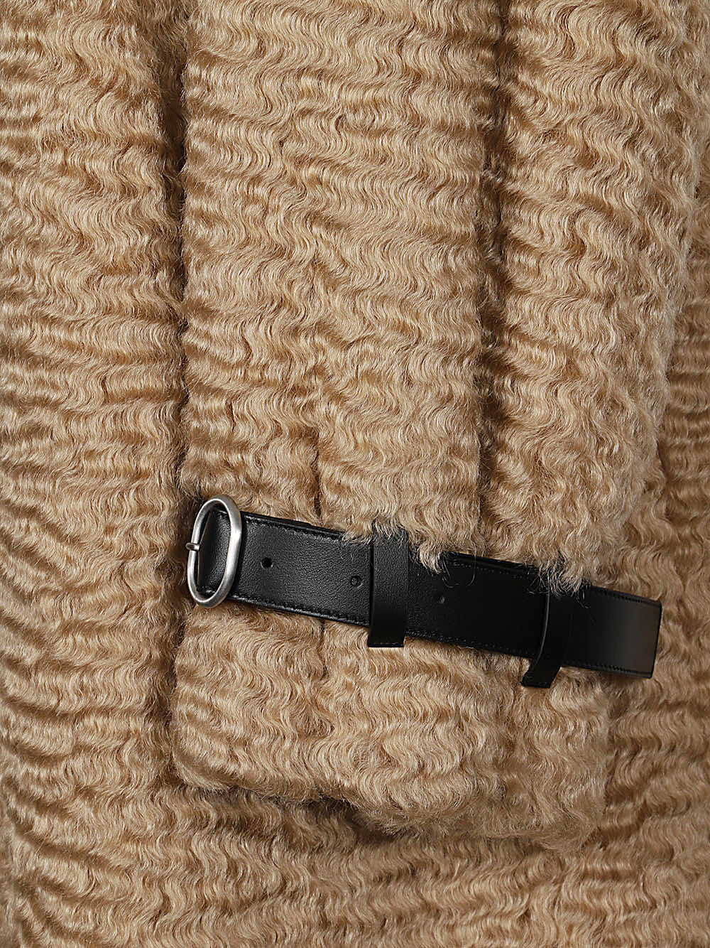 Jil Sander Coats Beige Outer: Mohair