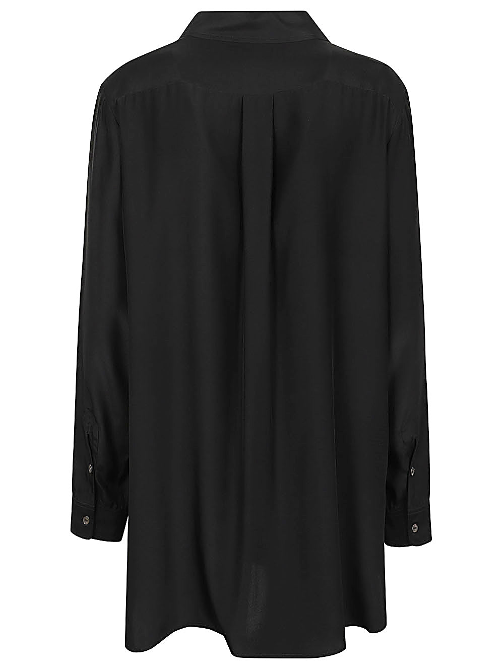 Parosh Shirts Black Silk