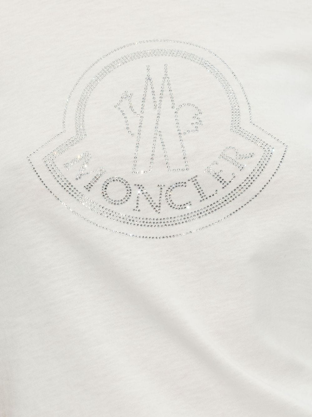 Moncler T-Shirts And Polos White Cotton
