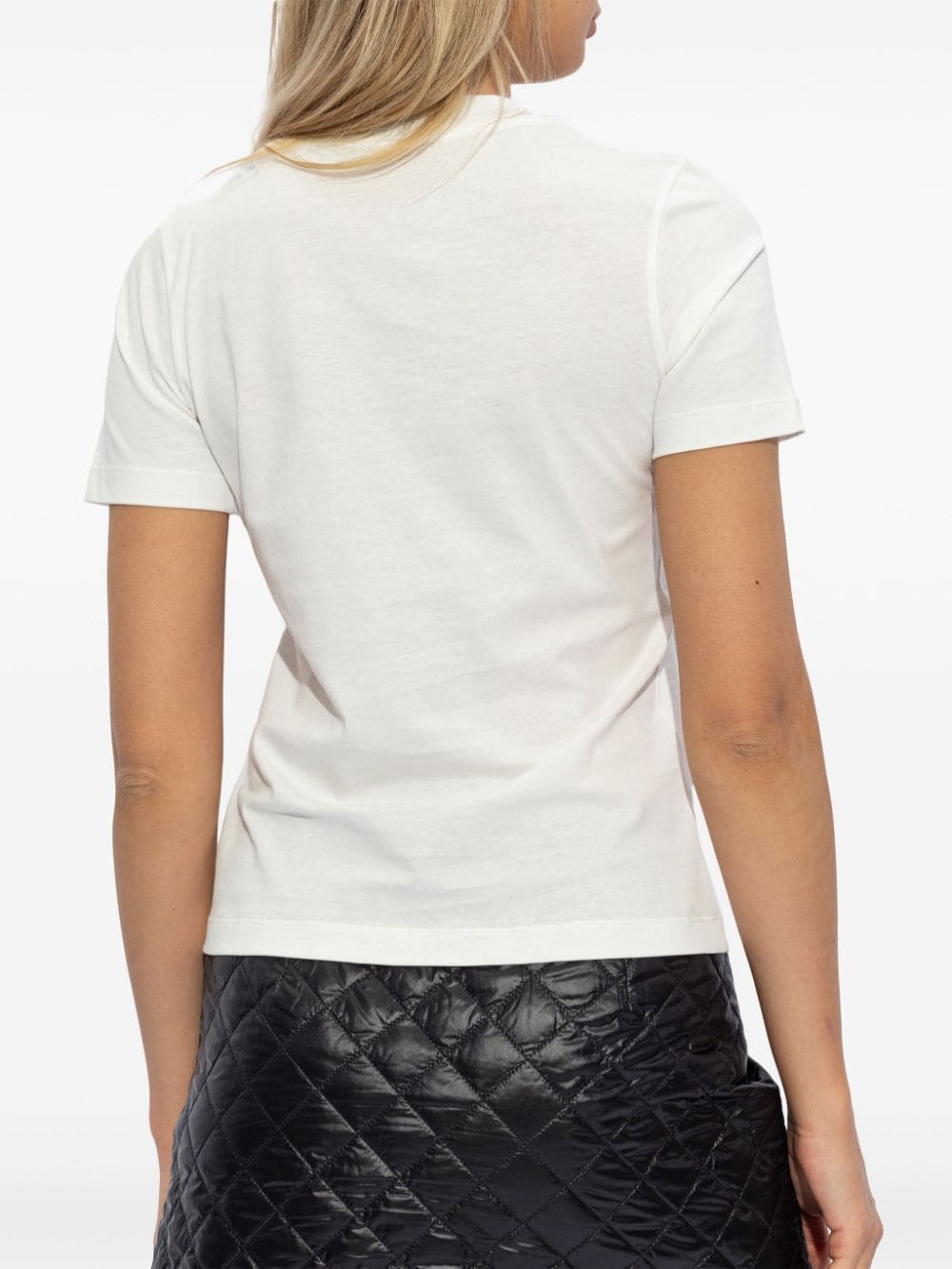 Moncler T-Shirts And Polos White Cotton