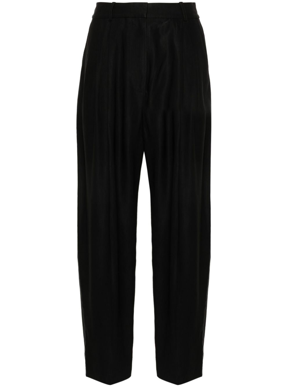STUDIO NICHOLSON PRE Trousers Blue Viscose Linen