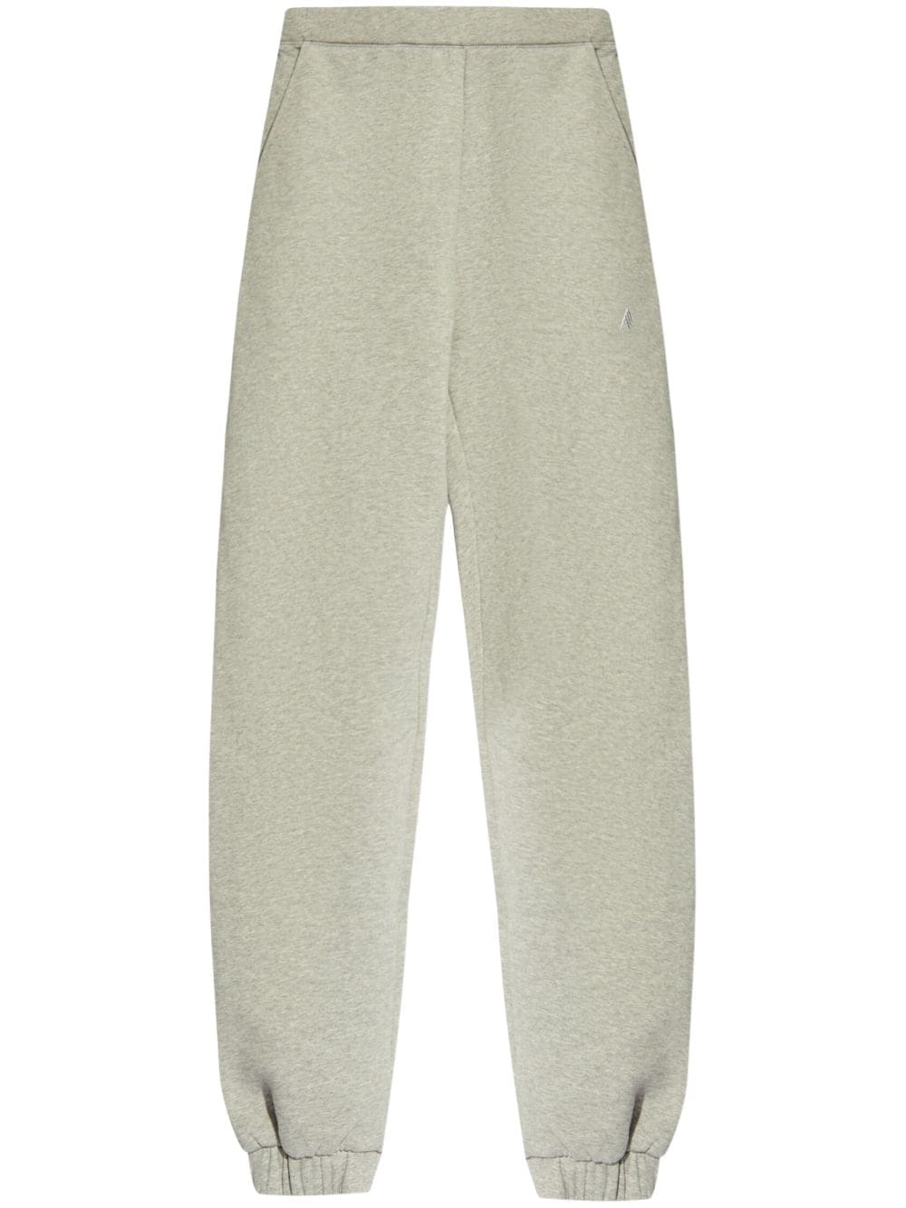 The Attico Trousers Grey Cotton