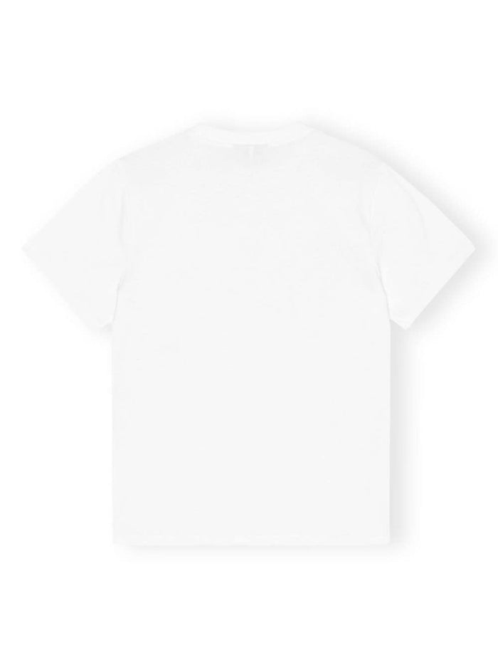 Ganni T-Shirts And Polos White Cotton