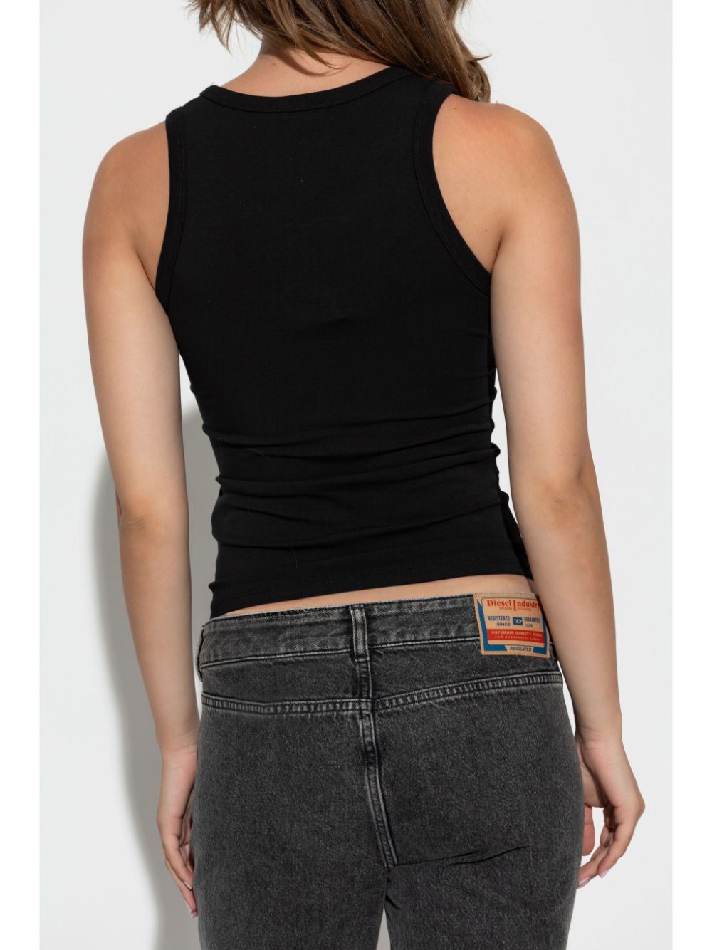 Diesel Top Black Polyester