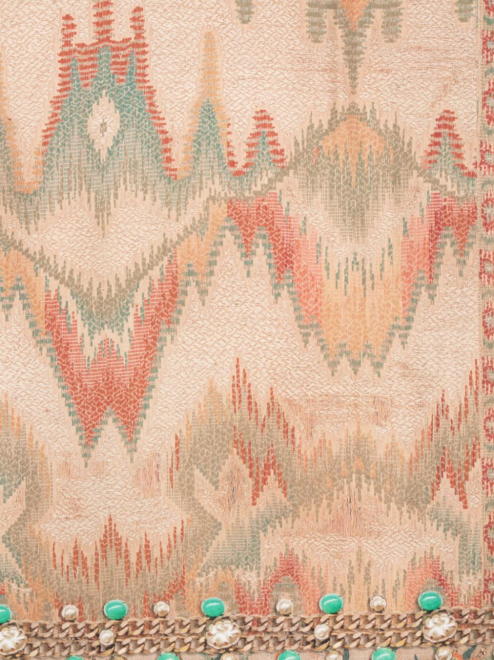 Pierre Louis Mascia Scarfs Beige Silk