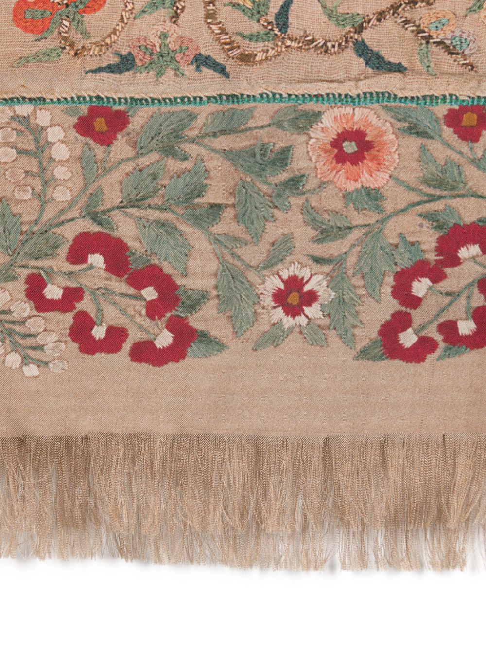 Pierre Louis Mascia Scarfs Beige Silk