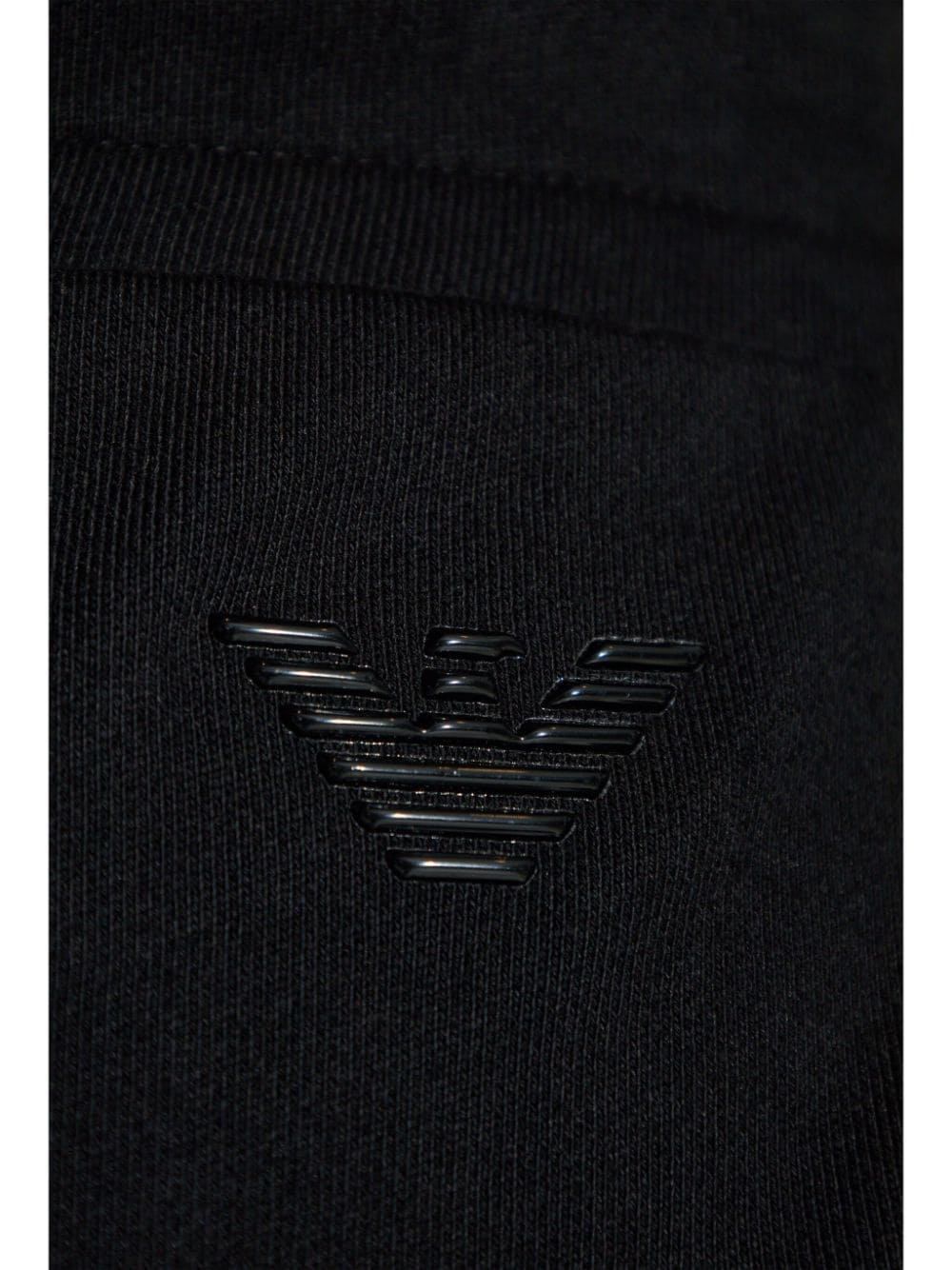 Emporio Armani Trousers Nero Cotton