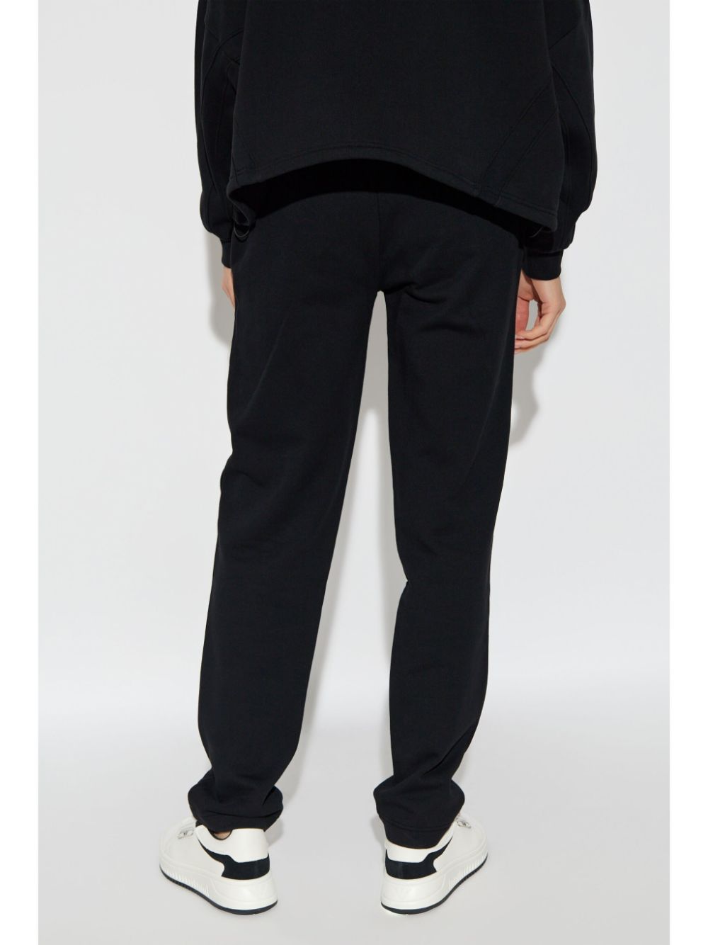 Emporio Armani Trousers Nero Cotton