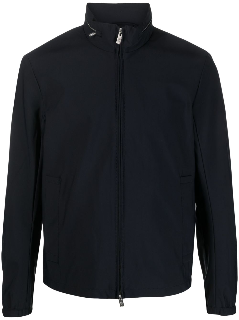 Emporio Armani Coats Blu Polyamide Elastane