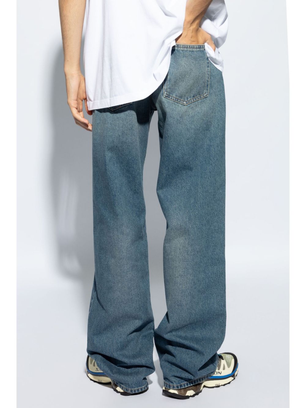 Mm6 Maison Margiela Jeans Clear Blue Cotton