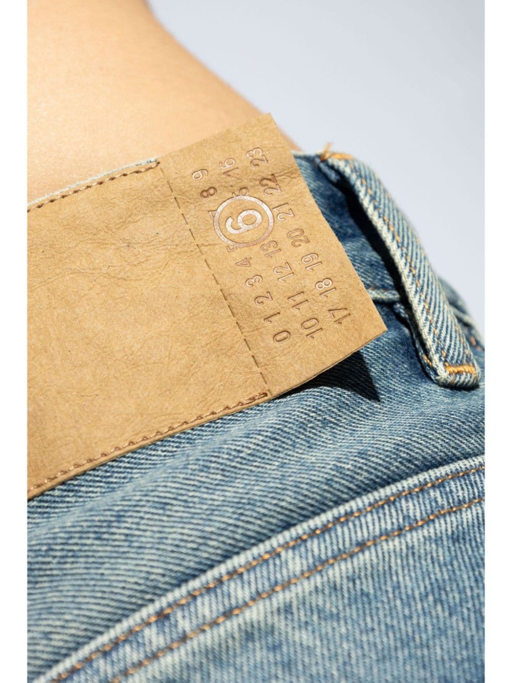 Mm6 Maison Margiela Jeans Clear Blue Cotton